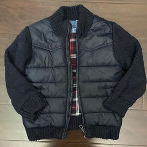 Zara Knitwear Puffer Sweater/Coat